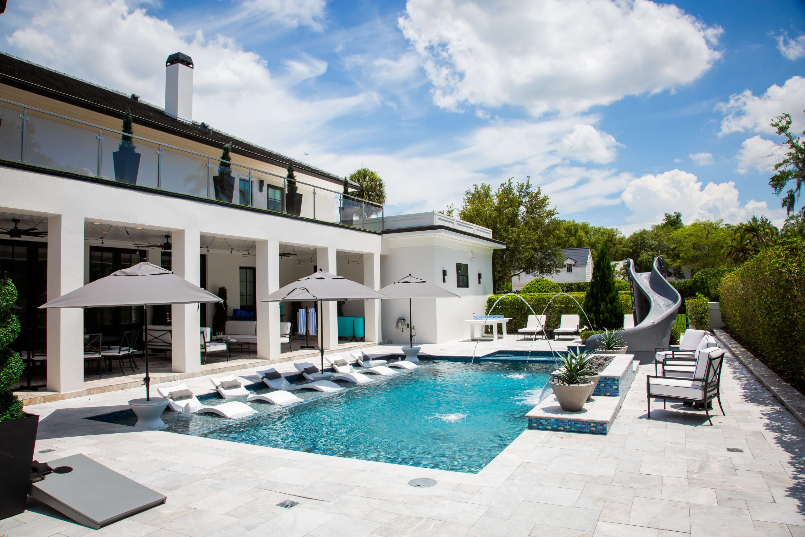 Premier Pools of Central Florida home pool installation project