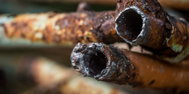 Corroded pipes that need pool renovation services in Orlando